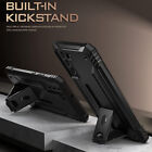 For Samsung Galaxy S22 Plus Phone Case Rugged Hard Cover with Kickstand Black
