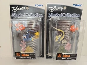 Tomy Disney Magical Collection Finding Nemo & Gill Marlin & Dory 97 98 Set USA - Picture 1 of 9