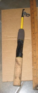 Vintage Eagle Claw 4' 6" Pack-It One-piece Rod PK46SPT Cork Grip Rare! - Bild 1 von 5