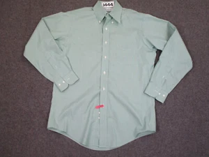 Brooks Brother Hemd Herren 14,5 33 Greeb Micro Hahnentritt Knopfleiste klassisch - Bild 1 von 11