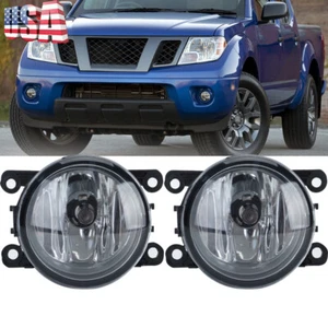 PAIR Bumper Fog Light Driving Lamp For Nissan Frontier NP300 2005-2017 2018 2019 - Picture 1 of 24