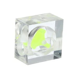 Acrylique refroidisement Vert Carré G1/4 pour PC refroidisement - Photo 1/5