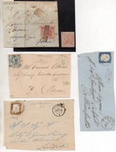 1850´s ITALY OLD STATES STAMPS/FRONT COVERS LOT $18000.00 ALL EXPERT SIGNED !! - Picture 1 of 3
