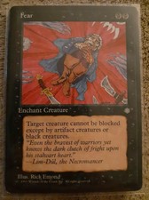 Fear Ice Age MTG 1995