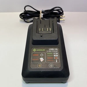 Genuine OEM Greenlee LGML1GL Li-Ion Battery Charger Tested & Working - Picture 1 of 5