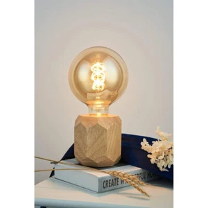 Paulmann Pauleen Tischleuchte Lampe Woody Sparkle Holz max. 25W E27 mit Schalter - Bild 1 von 10