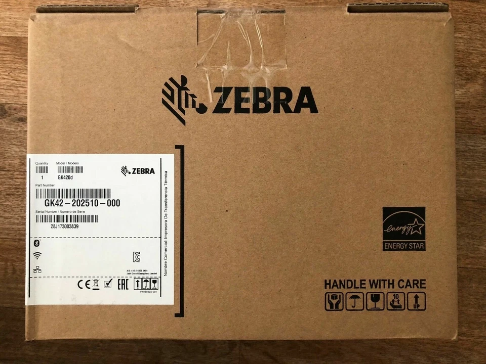 Zebra GK420d Direct Thermal Printer GK42-202510-000  - Image 1 of 1