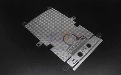 stainless steel Rear tailgate for 1/14 tamiya scania 770S R470, R620 - Image 1 of 3