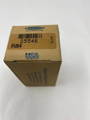 Banner Engineering RWB4 25546 Terminal Block Wiring Base 12AWG - Image 1 of 3