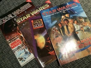 STARWARES MAGAZINE COLLECTION #4-6 STAR WARS STAR TREK 1995 TOPPS - Picture 1 of 1