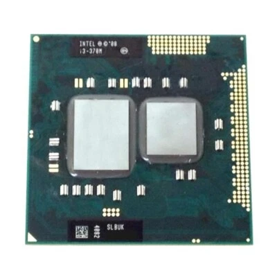 Intel i3-370M 2.4GHz Dual Core CPU Processor SLBUK - Image 1 of 2