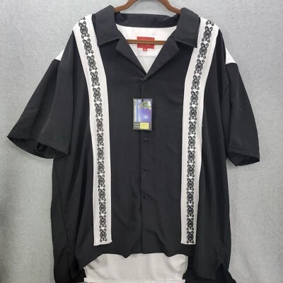 Maximos shirt mens 5XL U.S.A Yucatan Shirt by R+B Havana button up Shirt - Image 1 of 4