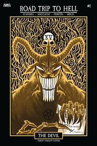 Road Trip To Hell #1 - 1:50 Retailer Incentive Spot Foil Cover - Picture 1 of 1