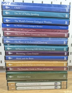 The Great Courses Lot of 12 DVD and CD Sets - Math, Geology, Physics, Jazz, more - Picture 1 of 10