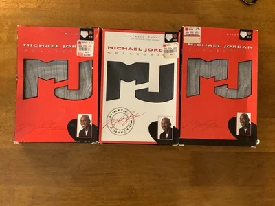 3 Calzoncillos MICHAEL JORDAN 1997 Raros De Colección Por Hanes Descontinuados Stock Muerto Nuevos en Paquete Nuevo de Lote Antiguo Foto 1 de 4
