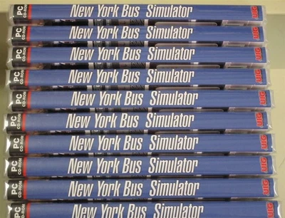 Video Game PC Wholesale Lot of 10 New York Bus Simulator NEW SEALED - Image 1 of 3