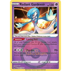 Radiant Gardevoir 069/196 Pokémon Sword & Shield Lost Origin - Picture 1 of 1