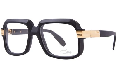 Anteojos Cazal Legends 607 011 negro mate/dorado borde completo marco óptico 56 mm Foto 1 de 4