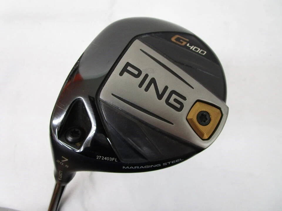 Lefty PING G400 7W 20.5 Fairway Wood LH w/HC / ALTA J CB(R) 42in Used Golf JP - Image 1 of 4