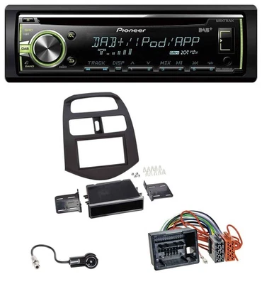 Pioneer DAB USB MP3 AUX CD Autoradio für Chevrolet Spark (ab 2013) - Bild 1 von 4