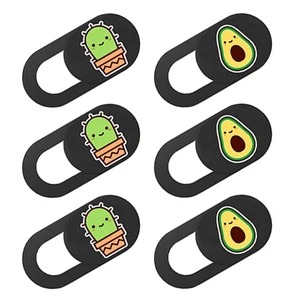 6 PCS Kameraabdeckung Kameraabdeckungsfolie Webcam-Sichtschutzabdeckung - Afbeelding 1 van 12