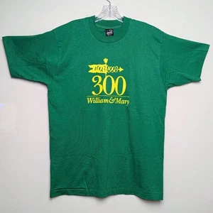 Vintage 90s College Of William & Mary T Shirt Size XL Class Of 1997 Green USA - Bild 1 von 7