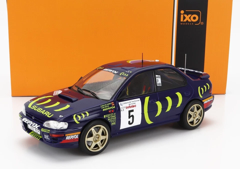 1/24 IXO-MODELS - SUBARU - IMPREZA 555 REPSOL N 5 RALLY TOUR DE 24RAL028A.22 - Imagen 1 de 1