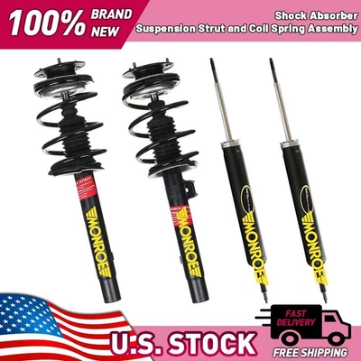 Kit de amortiguadores delanteros traseros con muelles helicoidales para BMW 325Ci 2006 2,5 L Foto 1 de 4