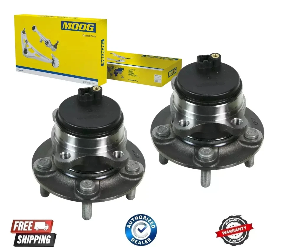 Conjunto de bujes de cojinete de rueda trasero MOOG FWD para 14 15 16 Ford Fusion Lincoln MKZ Foto 1 de 1