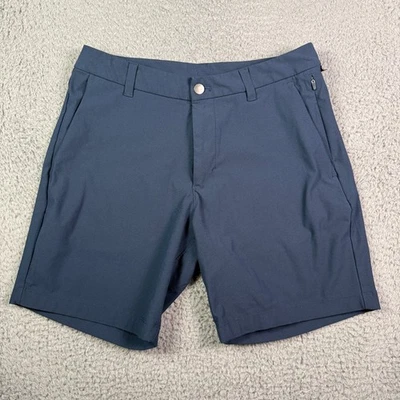 Lululemon ABC Shorts Mens 30 Navy Blue Commission 7" Classic Fit Stretch Chino - Image 1 of 4