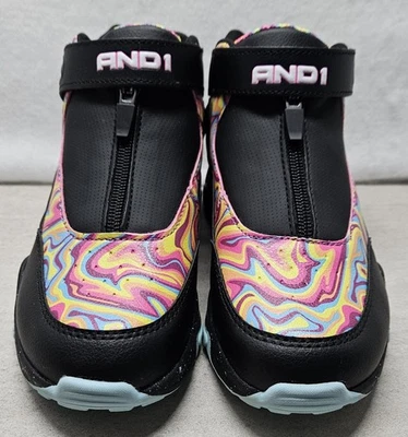 Tenis deportivos AND1-Modo Bestia para niños grandes con cremallera alta talla 3/nuevas Foto 1 de 4