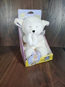 Vintage 2001 Kids II Bright Inspirations lila Lamm Gebet Freunde Plüsch neu - Bild 1 von 7