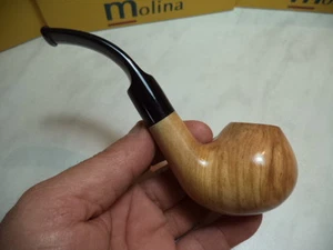 PIPA MOLINA MODELLO A104 EXTRA ULIVO OLIVE PIPE PFEIFE NEW   - Picture 1 of 1