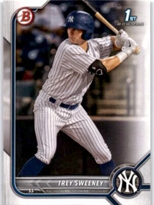 TREY SWEENEY 2022 Bowman #BP-137 New York Yankees - Picture 1 of 2