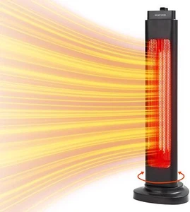 Outdoor Heater for Patio Portable Heater2 Heating Level Commercial Patio Heater - Picture 1 of 6