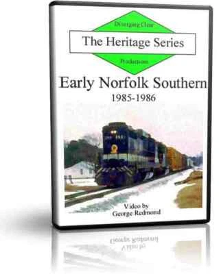 Early Norfolk Southern 1985 - 1988 Diverging Clear Train DVD Video - Image 1 of 4