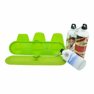 Abrazadera de taza de silicona de sublimación 3D taza molde envoltura de taza para botella deportiva de 750 ml - Imagen 1 de 8