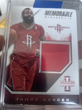 2013-14 PANINI INNOVATION JAMES HARDEN JERSEY RELIC #/175 MEMORABLE MEMORABILIA 