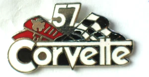 1957 Corvette Pin  Chevrolet Lapel Pin  Hat Tack (nicer than picture) - Picture 1 of 2