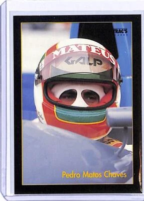 1991 ProTrac's Formula One #71 Pedro Matos Chaves Coloni SpA Racing Card F1  - Image 1 of 2