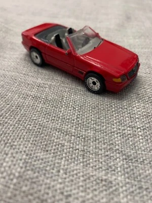 Matchbox Premiere Exotics Collection Mercedes 500SL R129 Convertible Rojo 1:64 Casi Nuevo Foto 1 de 4