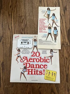20 Aerobic Dance Hits (1981) only 1 Cassette +CD Audio + DVD Aerobicise Workout - Picture 1 of 3