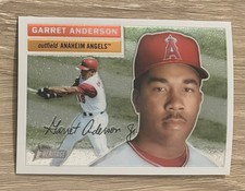 2005 Topps Heritage Garret Anderson THC8 Chrome /1956