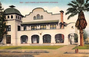 Postal de Elks Temple San Bernardino California 1910c - Imagen 1 de 2