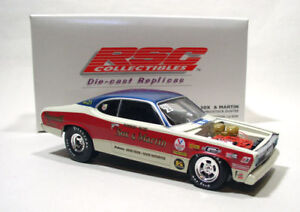 NEW IN BOX RSC Collectibles Sox & Martin 1972 Plymouth Duster Pro 1:24*NO HOOD* 