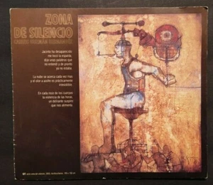 Cuban Art Brochure "Zona De Silencio" Carlos Guzman Cuba Arts Exhibition - Imagen 1 de 6