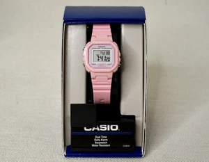 Casio LA20WH-4A1, Reloj Cronógrafo Digital, Correa Resina Rosa, Alarma, Iluminador - Imagen 1 de 10