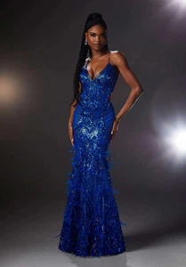 UVP 625 £, NEU Morilee Ballkleid New York 48039 Bright Royal, Größe 10 - Bild 1 von 4