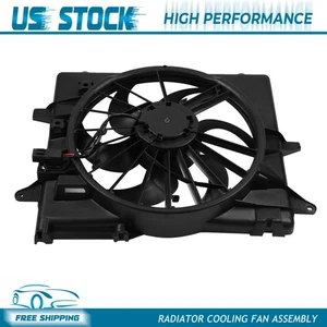 New Radiator Cooling Fan Assembly For 2005 2006 2007 2008 2009-2014 Ford Mustang - Picture 1 of 13