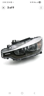 Conjunto de faros delanteros izquierdos - BMW 328i sedán 2012-2015 Foto 1 de 4